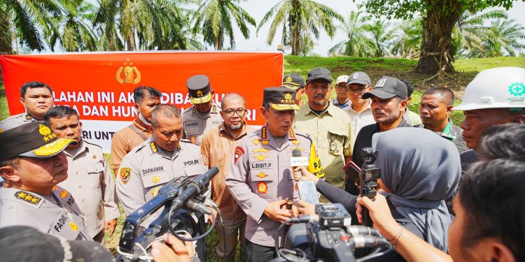 Kapolri Tinjau Kesiapan Lokasi Huntap Polri seluas 6,5 Ha di Aceh Tamiang